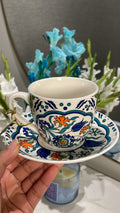 Heritage Floral Medallion Cup And Saucer Set Of 6 250ml