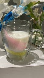 Feathered Double Wall Mug 350ml