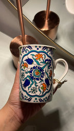 Heritage Floral Medallion Mug Set Of 6 350ml