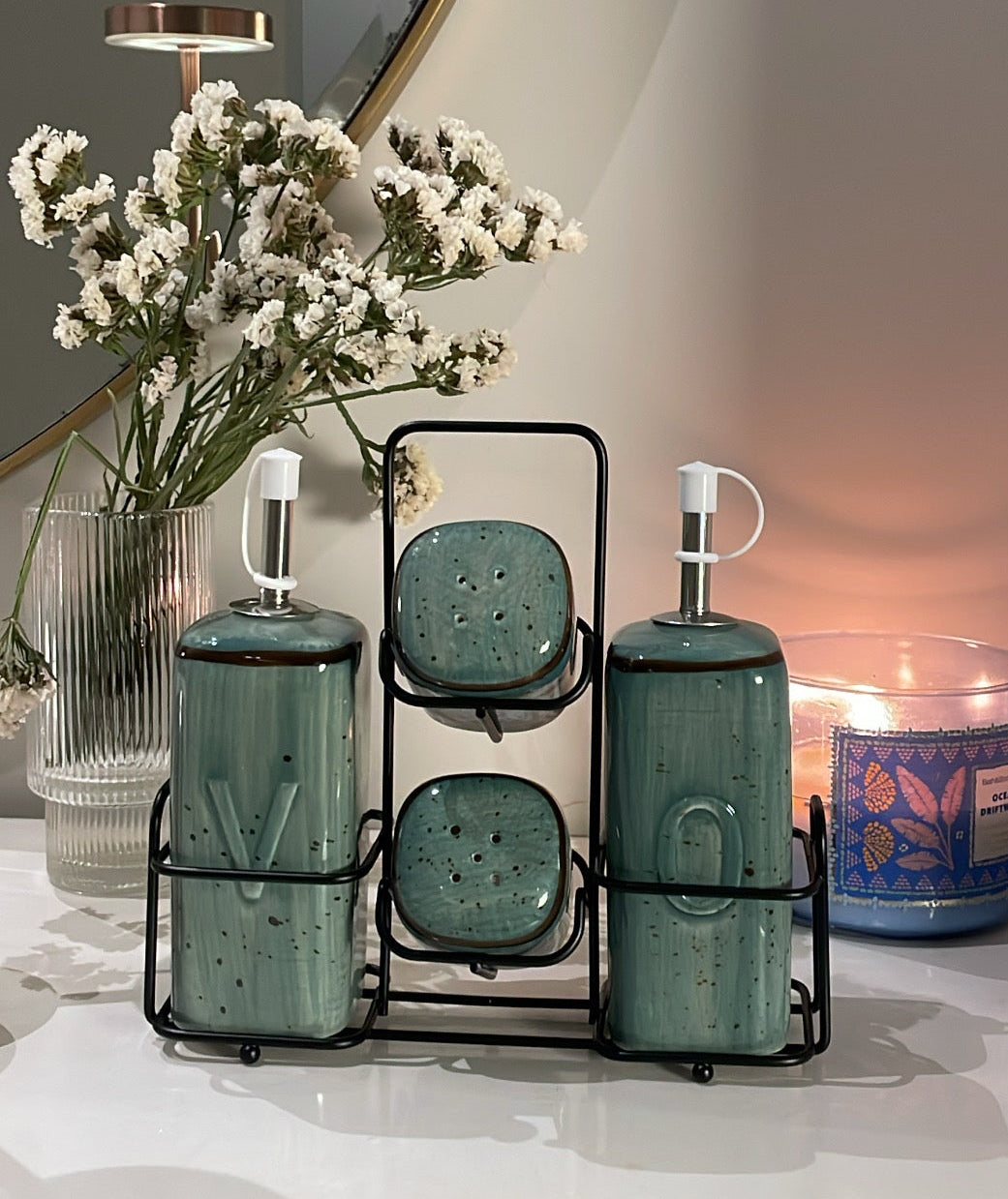 4 pcs set with stand