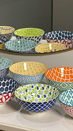Danny Home Porcelain Bowls Set Of 10