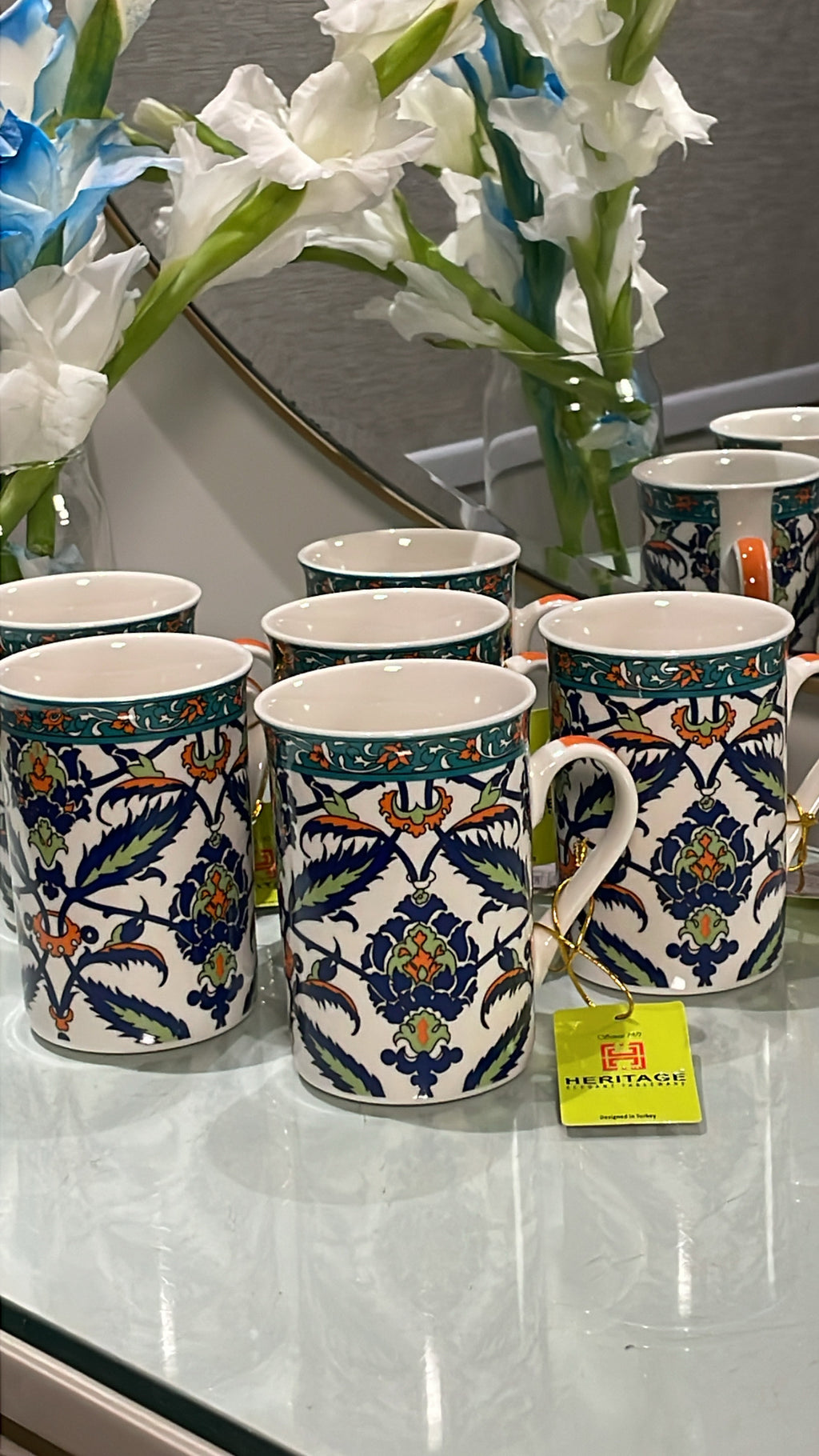 Heritage Persian Classical Mug Set Of 6 350ml