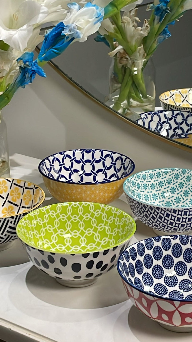 Danny Home Porcelain Bowls Set Of 10