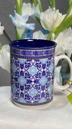 Heritage Isfahaan Royal Blue Mossiac Mug Set Of 6 350ml